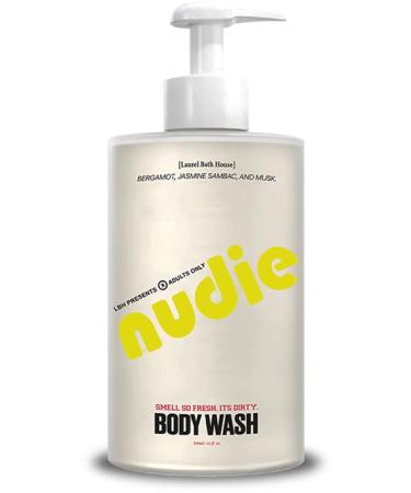 Laurel Bath House Nutrient-Rich Body Wash | Cleanse Nourish & Strengthen Skin with Niacinamide | Free From Parabens Sulfates & Phthalates (350 ml NUDIE) (Medium Nudie)