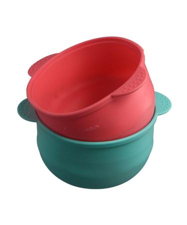 2 Pack Silicone Wax Warmers with Spatula - Heat-Resistant Non-Stick Waxing Containers for Hair Removal - Buy Online on GoSupps.com
