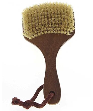 Square Bath Brush for Soothing Massage | Practical Sauna Brush - International Shipping Available - Buy Online on GoSupps.com