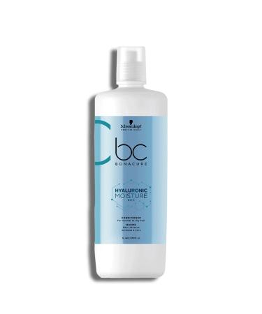 Schwarzkopf SK BC Hyaluron Moisture Kick Conditioner 1000ml - Hydrating Hair Care for All Hair Types - International Shipping Available - Buy Online on GoSupps.com