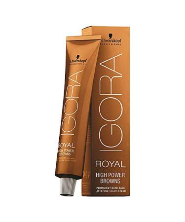 Schwarzkopf IGORA HIGH POWER BROWNS B-6 Brown Chocolate 60 ml B-6 Brown Chocolate 60 ml (1 pack)
