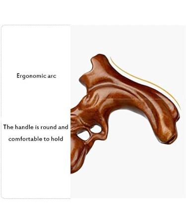 Walking Stick Walkers for seniors Walking Sticks Walking Sticks for The Elderly Environmentally Friendly And Sandalwood Materials Comfortable And Safe Handshake Exquisitely Carved Bamboo Knots rol - Buy Online on GoSupps.com