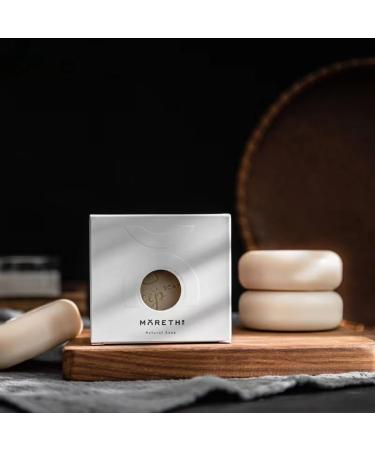 MORETH Soap Gift Set - All-Natural Almond & Lemon Essential Oil Goat's Milk & Shea Butter Soap - Handcrafted Face & Body Soap (3 Pieces 7.9 oz - Buy Online on GoSupps.com
