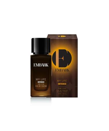 EMBARK My Life Intense For Him Liquid Perfume For Men - 30Ml | Premium Eau De Parfum | Woody And Oriental Fragrance