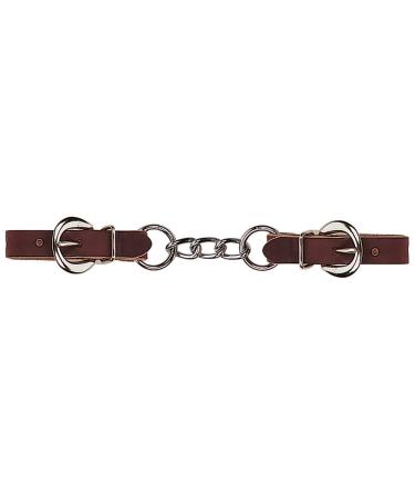 Weaver Leather Latigo Leather Single Link Chain Curb Strap