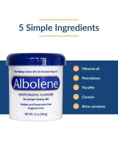 Buy DSE Albolene Unscented Moisturizing Cleanser - 12 Fl Oz | International Shipping Available - Buy Online on GoSupps.com