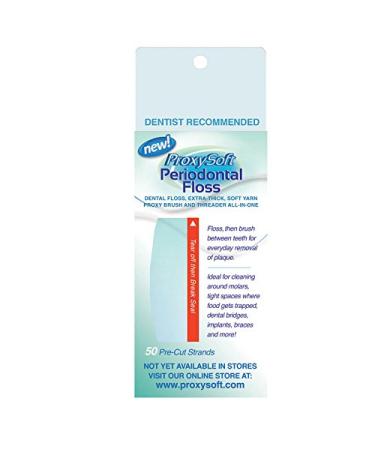 Thornton Proxysoft Periodontal Floss Dental Floss 50 Pack