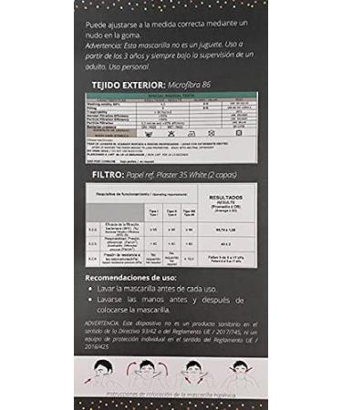 Washable Reusable Fabric Mask for Kids 3-12 Years - 2 Layers Black Stars Design - Buy Online on GoSupps.com