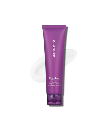 Papa Recipe Eggplant Clearing Lupeol Cream(3.38fl oz/100ml) - Soothing & Hydrating Face Moisturizer Cream for Dry Skin Oil Water Balance Care Sensitive Acne-Prone Skin Friendly Korean Face Cream