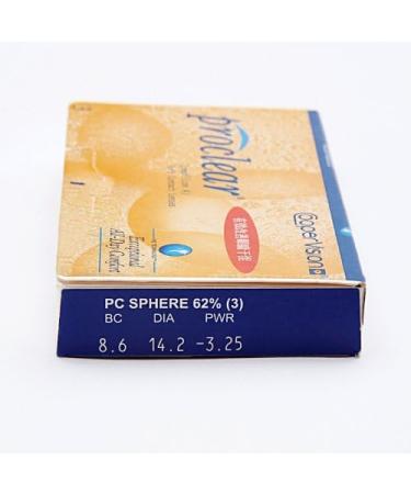 Proclear Sphere Monthly Soft Lenses - 3 Pack | BC 8.60mm DIA 14.2 | -2.25 Diopters - Buy Internationally - Buy Online on GoSupps.com