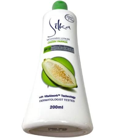  SILKA Silka Green Papaya Skin Whitening Lotion 200ml SPF10 by Silka - Buy Online on GoSupps.com