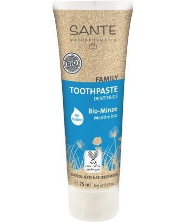 Sante Family Toothpaste Toothpaste Organic Mint with Fluoride 75 ml