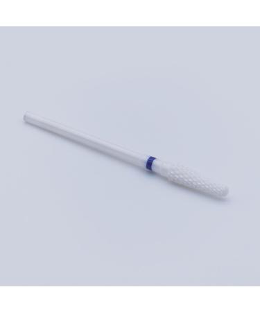 MaryCarrie Ceramic Small Cone Cuticle Clean Drill Bit - 3/32 Inch Shank - Acrylic Nails Gel Remover - White (Medium Grit) - Buy Online on GoSupps.com
