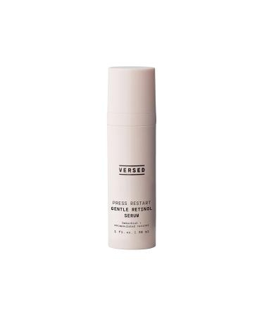 Versed Press Restart Gentle Retinol Serum - Creamy, Non-Drying Serum for Sensitive Skin - Microencapsulated Retinol Helps Even Skin Tone & Improve Appearance of Fine Lines - Vegan (1 fl oz) - Buy Online on GoSupps.com