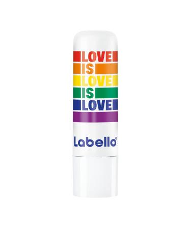 Labello Pride Kiss Edition lip care stick for 24h care and intensive moisture lip care with shea butter for all lips and all kisses (4.8 g)