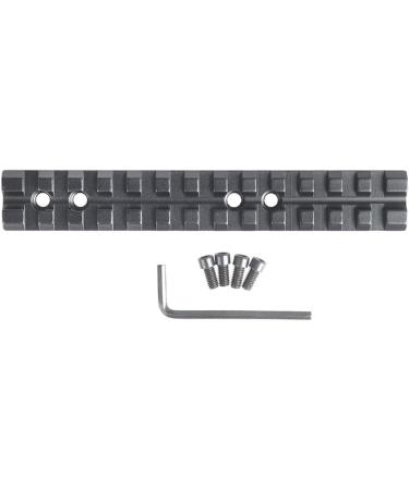 Buy Houston 140mm Aluminum M Locomotive Picatinny Rail Weaver Adapter - WEAGRECHIESE 13-Slot Airsoft Rail Mount Base - Buy Online on GoSupps.com