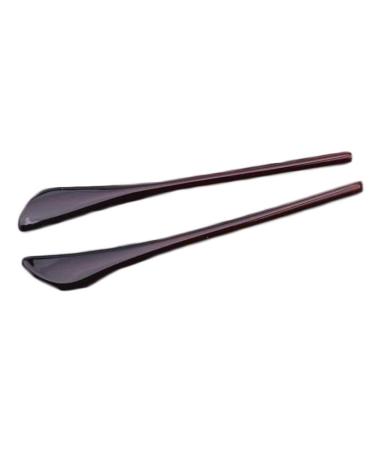 VekkEr yewear leg eyeglass accessories 2 pairs of eyeglass end tips replacement ear plugs tube for thin metal eyeglass temple brown