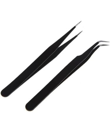 5 set Stainless Steel Women Nail Art Tweezers Clamping Tools Universal Simple Rhinestone Picker Picking Tweezer Manicure Accessory 5 Set Multicolour  - Buy Online on GoSupps.com