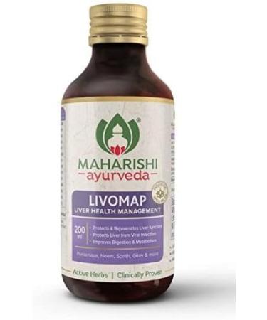REVA Livomap Syrup Protects and rejuvenates liver function Made with active herbs Clinically tested 200ml