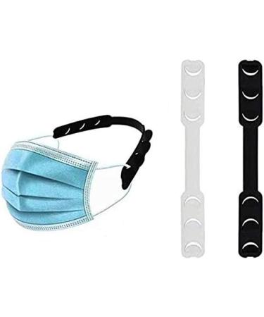 10-Piece Black Mask Extension & Anti-Straying Ear Protection | Decompression Holders & Ear Grips Accessories - Buy Online on GoSupps.com