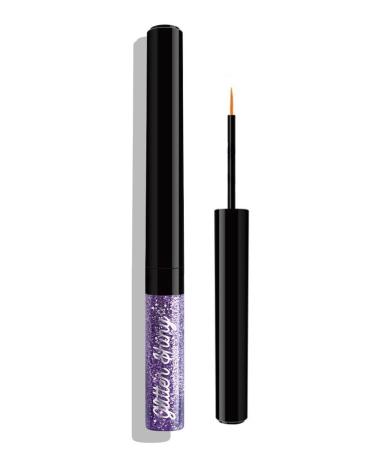 Pearlescent Eyeliner Liquid Glitter Eyeliner Eyeshadow Makeup Stage Show Makeup (purple)