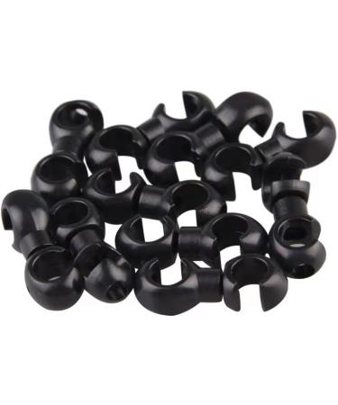 20PCS Bike Cable Clips - Plastic Rotating S-Hook Clips for MTB Brake Gear Housing - Buy Online on GoSupps.com