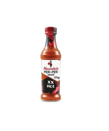 Nando's Extra Hot Peri Peri Sauce 125g Box of 6-Fd