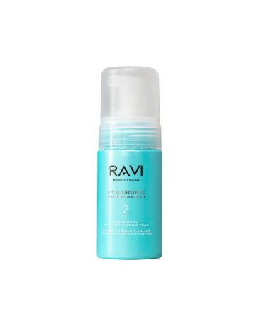 RAVI Born to Shine Tonic Foam pH Harmony Hyaluronic Regeneration Tonic Foam Hydrating Tonic Preparation for Skin Care Daily Care 100 ml