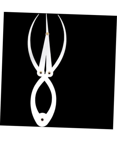 Ipetboom Eyebrow Shaping Template Eyebrow Drawing Tool Brow Stencils Scale Template Ruler Stainless Steel - Buy Online on GoSupps.com