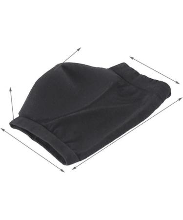 FRCOLOR moisturizing Socks Hydrating Socks moisturizer Socks Heel Socks tendonitis Socks Gel Heel pad Black Socks Black Gel Heel Sock Black Heel Spa Protector Absorber - Buy Online on GoSupps.com