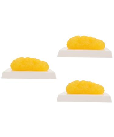 ULTECHNOVO 3pcs Fat Model Anatomical Teaching Body Model Sugar Bowl Fitness Maniquin Plastic Module Body Fat