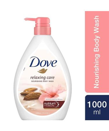 Do.vee Relaxing Almond Cream Body Wash with Hibiscus - Moisturizing Shower Gel for Smooth Skin 1L | Naturally Derived Gentle Cleanser - Buy Online on GoSupps.com