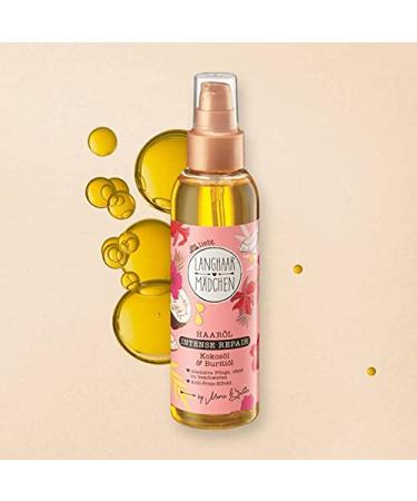 Langhaarm dchen Hair Oil Intense Repair 150ml | Nourishing Hair Care for All Hair Types - International Shipping - Buy Online on GoSupps.com