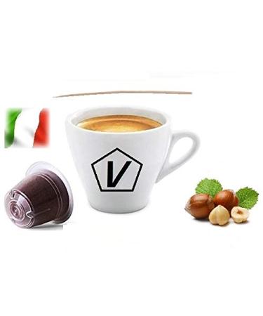 Caffè Shop Capsules Compatible Nespresso®, 20 Capsules of Nocciola Blend - Hazelnut Espresso Line