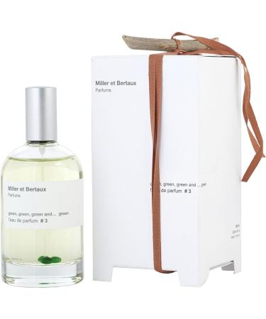 MILLER ET BERTAUX #3 GREEN GREEN GREEN AND ....GREEN by Miller et Bertaux - EAU DE PARFUM SPRAY 3.4 OZ - UNISEX