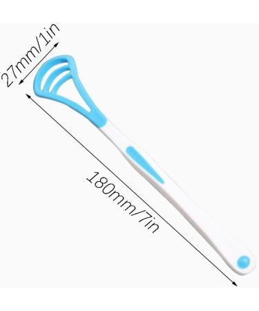 Shop Tongue Cleaner Plastic - Safe & Comfortable Tongue Scraper for Enhanced Oral Hygiene | International Shipping Available - Buy Online on GoSupps.com