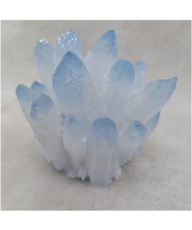 Very Beautiful Natural Blue Crystals Quartz Freeform Reiki Stones Room Home Office Aquarium Decoration Accessories Gemstone (Size : 300-400g) Home Goods (Size : 150-200g) - Buy Online on GoSupps.com