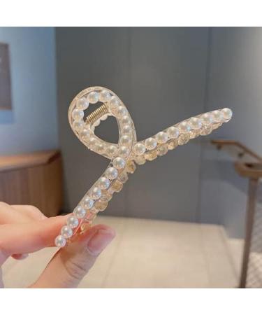 Shop Elegant 3-Piece Gold Pearl Hair Clips | Vintage Rhinestone Hairpins | Wedding Hair Jewelry Set for Women - Buy Online on GoSupps.com