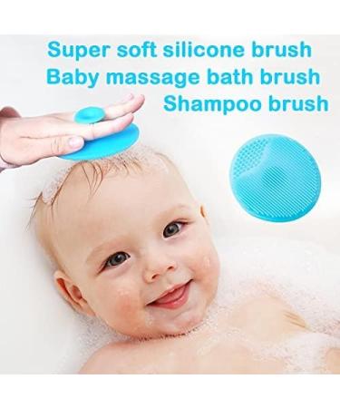 Baby Girl Hair Brush Set - Natural Soft Goat Bristle - Perfect Baby Registration Gift (Blue) - Buy Online on GoSupps.com