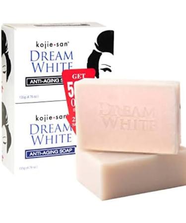 Kojie San Whitening Soap with Kojic Acid (2 Anti-Aging Bars - 135 g) - Buy Online on GoSupps.com
