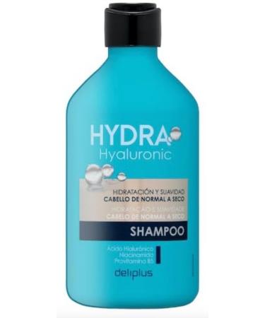 Pack of 2 shampoo 400 ml and mask conditioner 200 ml Hydra Hyaluronic normal to dry hair with hyaluronic acid niacinamide and provitamin B5 package 1 x 400 ml and 1 x 200 ml Deliplus - Buy Online on GoSupps.com
