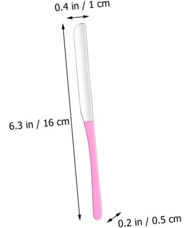 Stainless Steel Makeup Spatula Cosmetic Mixing Spatula For Foundation Lipstick Easy To Clean To Use For Makeup Applications Gifts - Buy Online on GoSupps.com