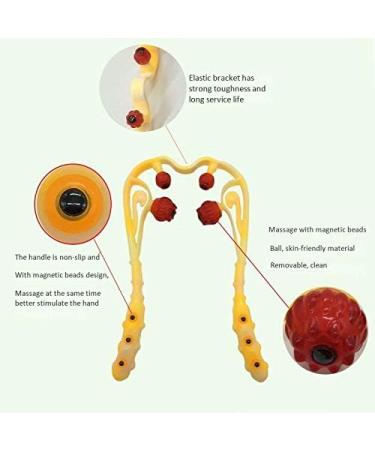 Panysilioer Household Handbook Kneading Massage Device | Magnet Field Therapy Ball for Neck Relaxation & Pain Relief - Buy Online on GoSupps.com