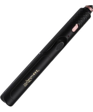 BELLIFFY 1pc Curling Iron Hair Straightener Brush Curling Wand Hair Straightening Comb Hair Curler Black 29.00X3.00X3.00CM Black - Buy Online on GoSupps.com