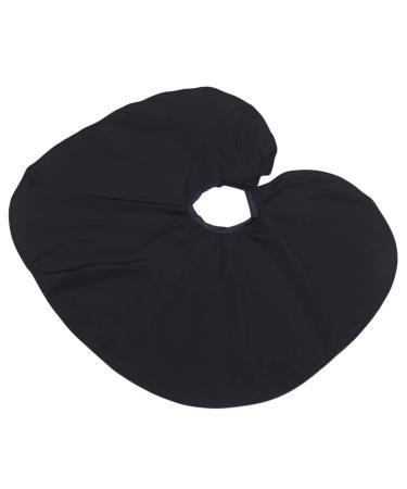 Beaupretty Hair Coloring Haircover Haircover Kittel Styling Bob Hair Shampoo Um Hang Short Hairdresser Hanging Hairdresser apron for coloring curly curly handling conditioning wet linen (black)