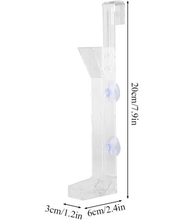 July Gift Shrimp Feeding Tube with Hook and Suction Cups Acrylic Shrimp Feeding Tube for Shrimp for Fish - Buy Online on GoSupps.com