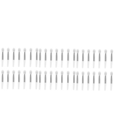 minkissy 3 Sets Lip Gloss Brush Nose Cleaner Pad Lip Applicator Wands Makeup Lip Brush Silicone Lip Brush Face Tools Mini Lip Gloss Makeup Tool Silica Gel White Miss Lipstick Brush Make up