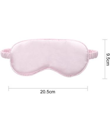 GRASARY Faux Silk Eye Mask for Sleeping | Comfortable Navy Blue Sleep Cover with Storage Bag - Buy Online on GoSupps.com