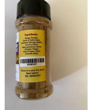 Hot Pot Africa Pepper Soup Spice Seasoning- Natural 100g - Buy Online on GoSupps.com
