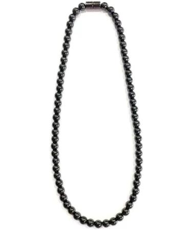 CeFurisy Lymphatic Drainage Necklace Magnetic Detox Necklace Black Hematite Weight Loss Necklace Hematite Therapy & Healing Stone for Arthritis Pain Migraine Headaches - Buy Online on GoSupps.com